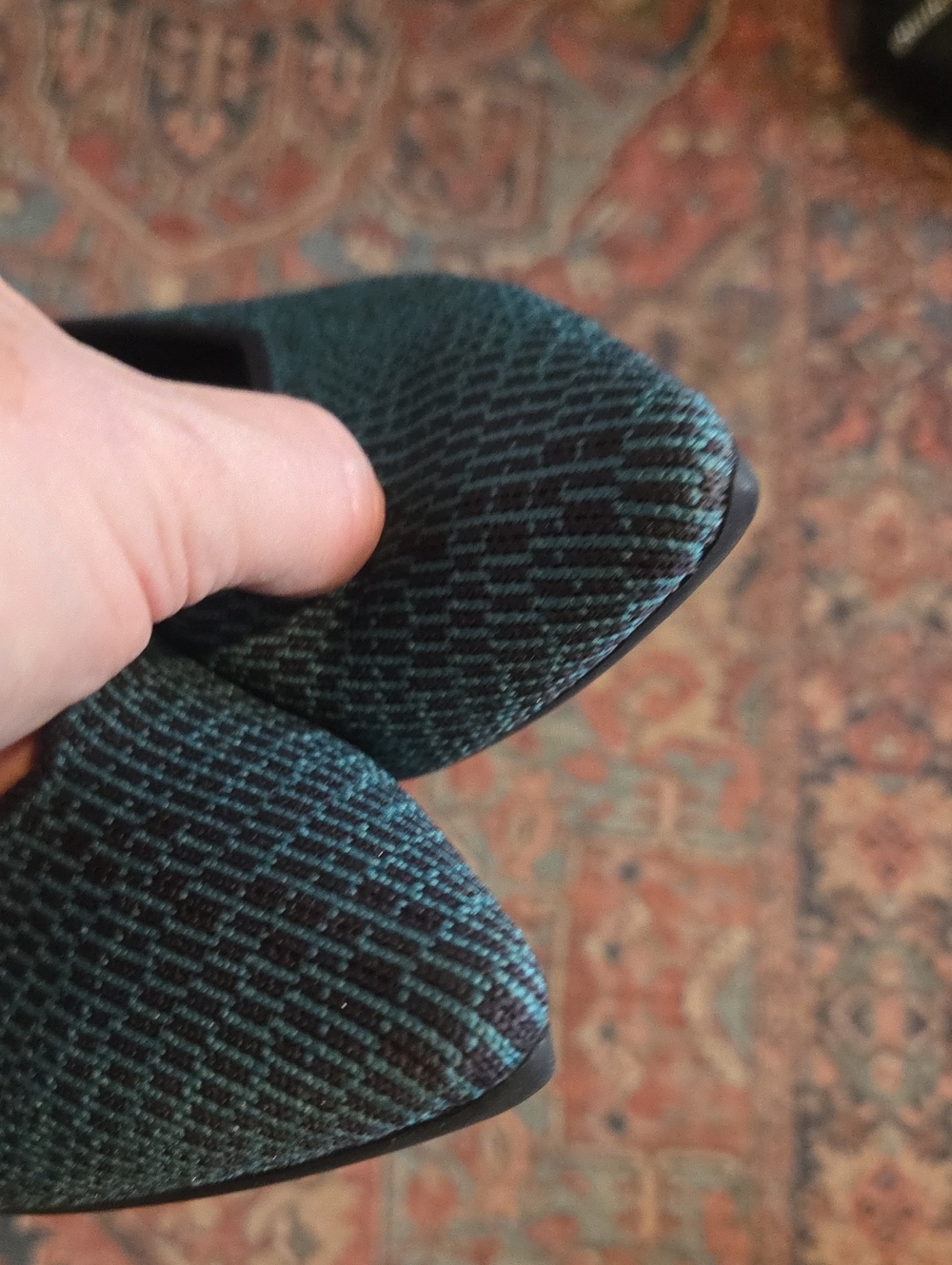 Rothy’s The Point Spruce Python (size 9) - Picture 8 of 9